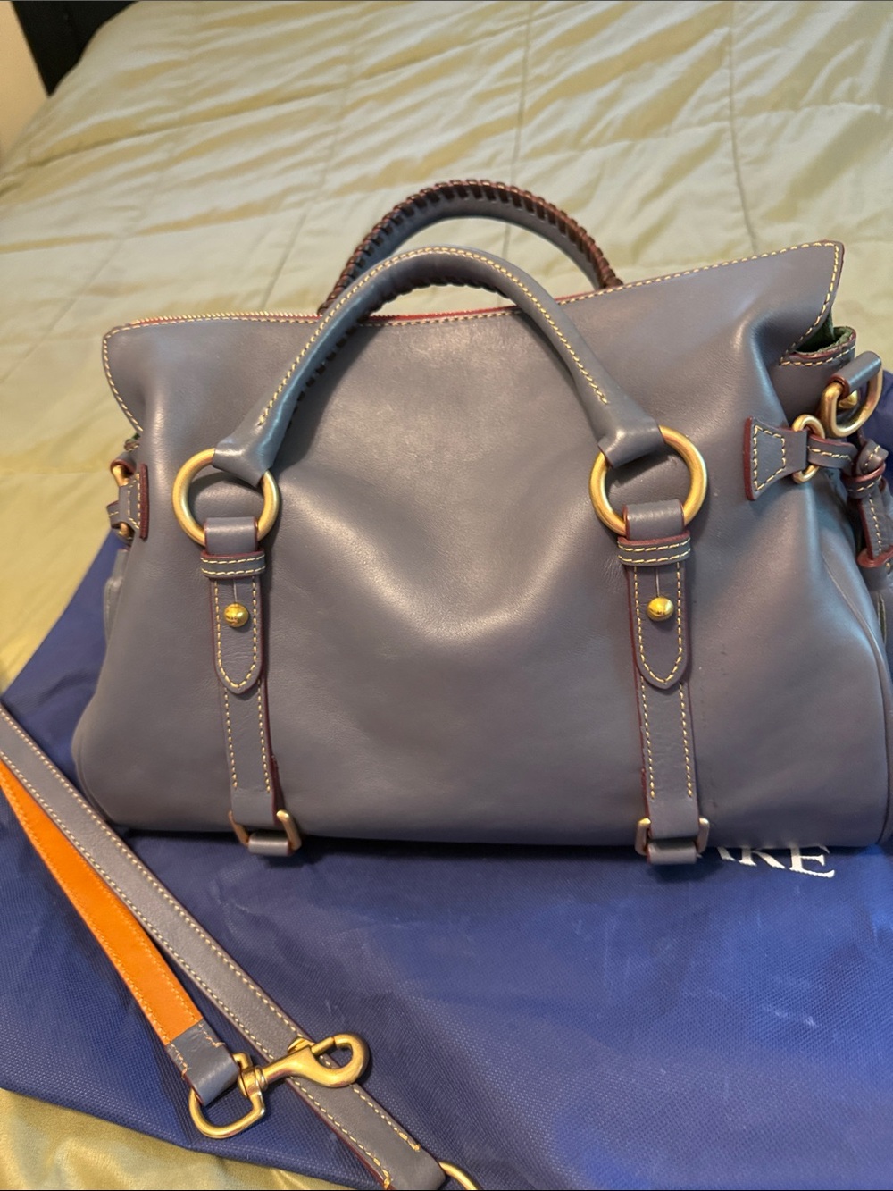 Dooney &Bourke Florentine Satchel - Picture 3 of 5